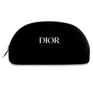 Dior Beauty Velvet Black Makeup Pouch